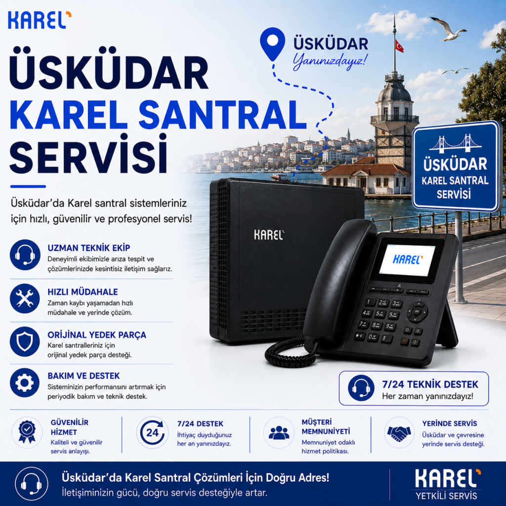 üsküdar karel santral servisi